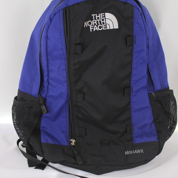 Vintage The North Face Mohawk Backpack – Dark Blue/Purple / 90s Hiking Daypack - Picture 1 of 2